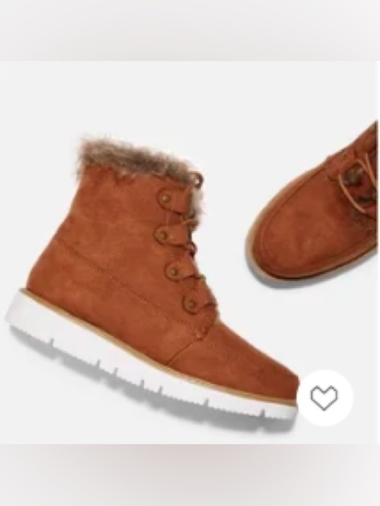 JustFab Shoes - justfab reegan faux fur lace up boot